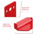 thumbnail image 4 of OULII 4Set Heavy Duty Fire Extinguisher Brackets Easy Installation Space-saving Industrial Use 6.00X6.00X4.00in, 4 of 4