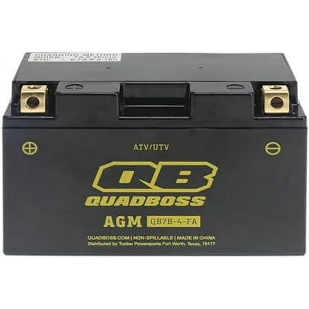 QuadBoss 08-15 Can-Am DS 450 X Maintenance-Free AGM Battery