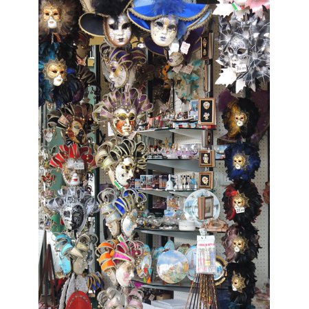 Framed Art for Your Wall Souvenirs Venice Shop Shops Italy Masks 10x13 (Best Souvenirs From Venice)