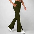 thumbnail image 6 of Vibrex Leggings for Women High Waisted,Women's High Waist Solid Color Hip Lifting Exercise Fitness Tight Yoga Pants Leggings Compression Pants, 6 of 7