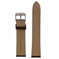 thumbnail image 3 of Seiko Men's Leather Strap Brown 20mm Factory Original Watch Band Spring Bars Not Included, 3 of 3
