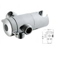 thumbnail image 4 of Ana Bath Anti-Clog Spray 5 Function Handheld Shower and Showerhead Combo Shower System with 5 Foot Metal Hose Chrome Plated Finish SS5492CCP, 4 of 7