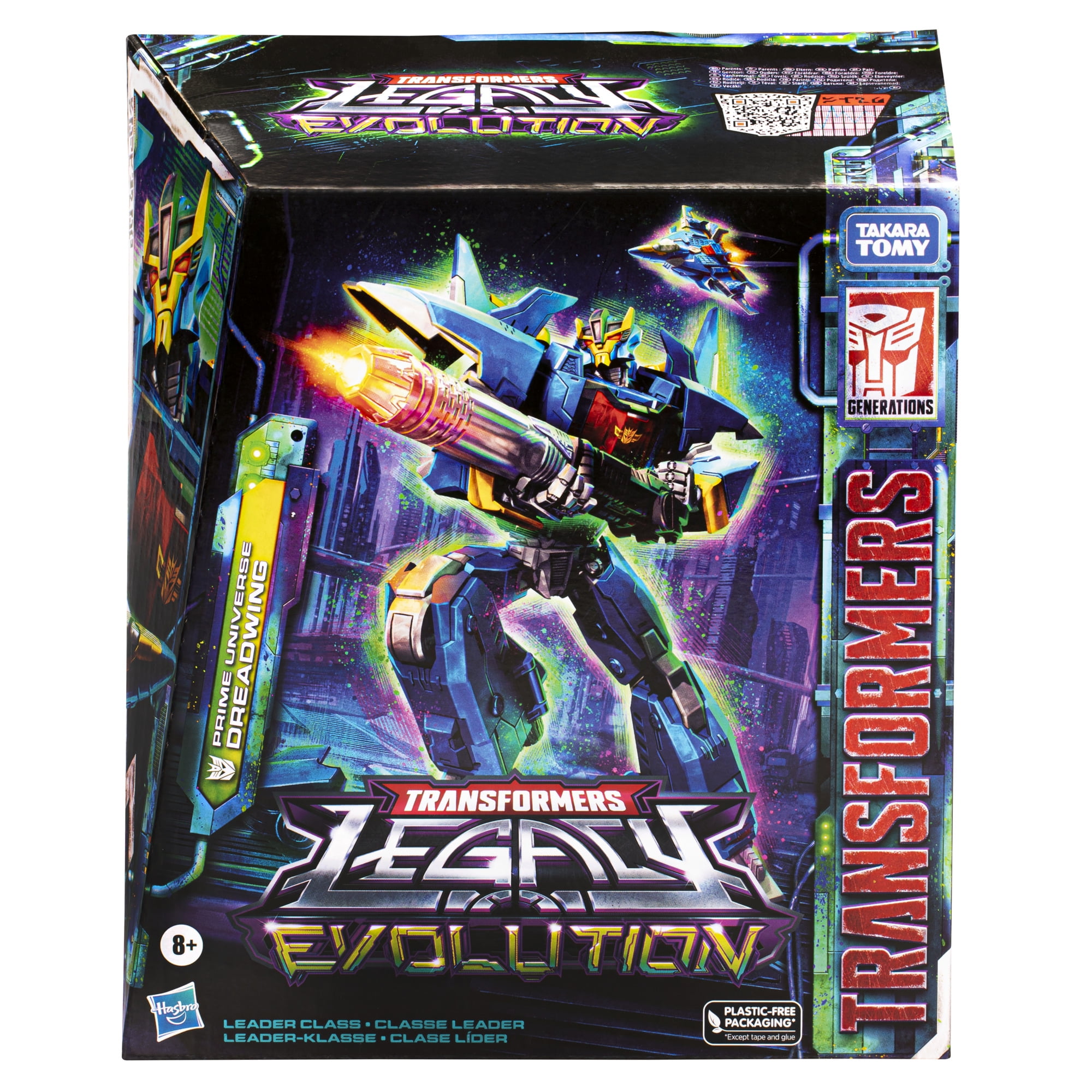 Transformers Boys Girls 8 Years and Up Legacy Evolution Leader Prime with Sword, 7” 8.75"