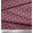 thumbnail image 2 of Soimoi Japan Crepe Satin Fabric Geometric Small Print Fabric by The Yard 42 Inch Wide, 2 of 3