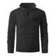 thumbnail image 4 of pstuiky camisetas de manga larga para hombre, Top a cuadros de cuello alto y manga larga con media cremallera de color liso para hombre camisetas de hombre xxxl, 4 of 8