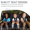 thumbnail image 5 of Britax Poplar S Asiento convertible para automóvil, asiento para automóvil 2 en 1 con diseño delgado de 17 pulgadas, tecnología ClickTight, Onyx, 5 of 5