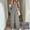 Gray, variant on Women's Summer Jumpsuits Sleeveless Overall Long Pants Suit Casual Playsuit With Pockets Black M