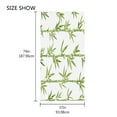 thumbnail image 4 of Ryvnso Green Leaves Print Oversized Beach Towel Microfiber Bath Blankets Swimming Fitness 37" x 74", 4 of 5