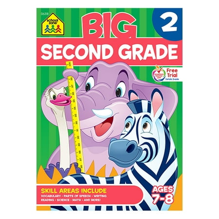 Big Second Grade Workbook (Best Geometry Workbook For High School)