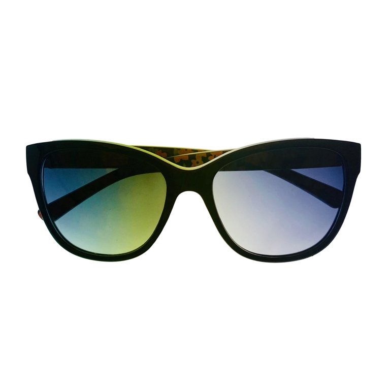 Isaac Mizrahi Womens Black Square Plastic Sunglass IM31264  display picture 2