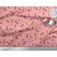 thumbnail image 3 of Soimoi Velours Tissu Star & Chaussures Mode Tissu Imprimé 1 Yard 58 Inch Wide, 3 of 3