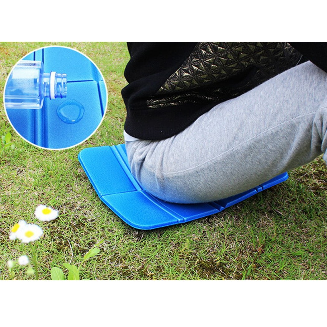 Bangcool Hiking Seat Pad Foldable Portable Waterproof Camping Foam Pad Foam Sitting Pad Blue