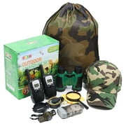 Ezzo Walkie-Talkies for Kids - Outdoor Adventure Camouflage Set for Camping, Safari, Hunting, Backyard Exploration