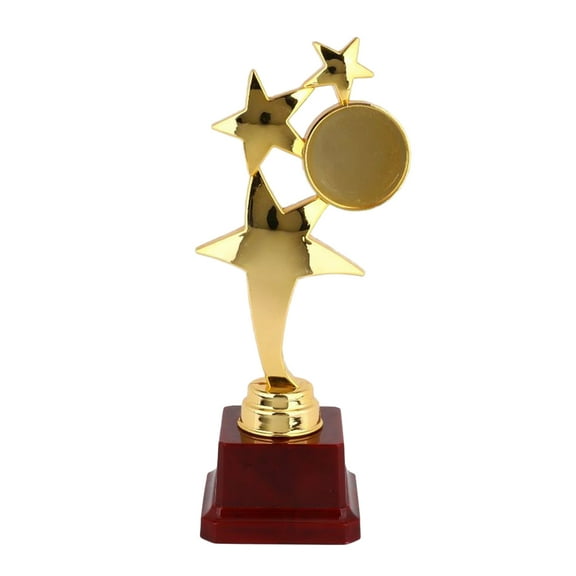 OUNONA  Inflatable Bubbles Party Favors for Kids Golden Trophy Game Prizes Pupils