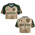 thumbnail image 5 of 2026 New Mexico Soccer Jersey Women, Printed Mexico National Team Design, Mexican Jersey Soccer Crop Top, Mens V-Neck Short Sleeve Match Day Athletic Casual Football Shirt for Adult, 5 of 6