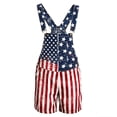 thumbnail image 4 of JAJAHO Coveralls For Men Bib Overalls Festival Shorts American Flag Printed Adjustable Straps Rompers 250 Years Anniversary Independence Day Outfit, 4 of 4