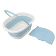 thumbnail image 4 of Lavabo Plegable, De Pies Bañera De Remojo De Pies Plegable Bañera De De Pies Plegable De Pared Extra Alta Para Niños De Pies Bañera De Plástico, 4 of 7