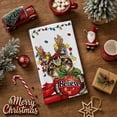 thumbnail image 6 of Sm:)e Believe Cat Christmas Kitchen Dish Towels Set of 2 18x26 Inch Red, 6 of 7