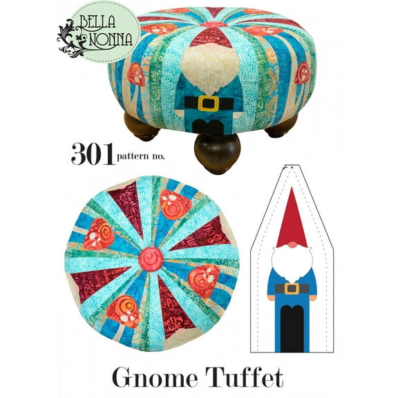 Gnome Tuffet Pattern by Bella Nonna