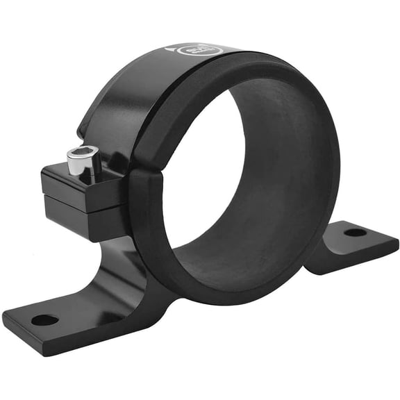 60mm Fuel Filter Mounting Bracket, Fuel Pump Clamp Holder Black