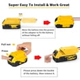thumbnail image 4 of Satellite Battery Converter, Satellite Battery Adapter Easy Using High Efficiency  for Camping, 4 of 7