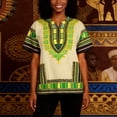 thumbnail image 5 of CONZONE Men's African T-Shirts Short Sleeve T Shirts for Men Casual Crew Neck Traditional Graphic Lightweight Tees Soft Cozy Athletic Tops, 5 of 7