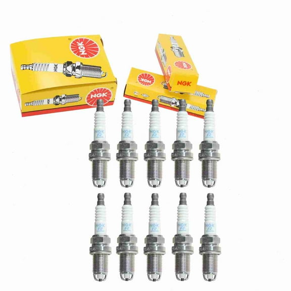 10 pc NGK 2288 Standard Spark Plugs for 09146367 09195109 12 12 9 064 619 1765265 3196 3305 3922 5063 7404 7410 9146367 9195109 F03DAR F7LDCR F8LDCR FLR8LDCU FR6LDC FR7LDC FR7LDC4 K20TNR-S K20TNR-S9