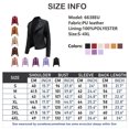 thumbnail image 4 of HYwys Leather Jacket Women Slim Fit Leather Jacket Womens Thin Lapel Collar Motorcycle Jacket Leather Transitional Jacket Womens Coats Rose Gold L, 4 of 7