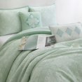 thumbnail image 4 of Nanshing  Elodie 6 Piece Traditional Damask Comforter Set Sage - California King, 4 of 5