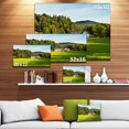 thumbnail image 3 of Alone Farmhouse in Meadow - Landscape Canvas Art Print, 3 of 4