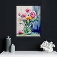 thumbnail image 4 of JRXY  Rose Canvas Wall Art Floral Wall Decor | HD Printed &amp; Wooden framed wall art | Modern Wall Decor for Bedroom, Living Room, Office, Kids Room | Made in USA 16x20 in, 4 of 4