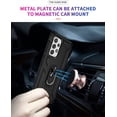 thumbnail image 2 of Grade Drop Impact for Samsung Galaxy A53 5G Case Galaxy A53 Case 360 Metal Rotating Ring Kickstand Holder  Heavy Duty Shockproof Case for Galaxy A53 5G Phone Case (Black), 2 of 8