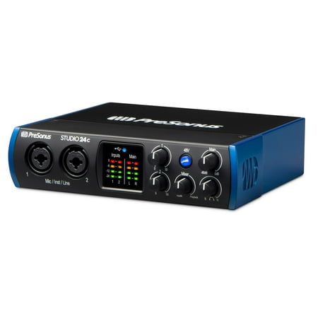 PreSonus Studio 24C USB-C Audio Interface w/ Studio One