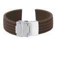 thumbnail image 1 of Pulseras de correa de reloj impermeable de goma de silicona con cierre desplegable 20-22 mm Yinane silicona, 1 of 8