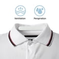 thumbnail image 3 of Cheers.US 3m Disposable Collar Protector Sweat Pads - White Collar Grime, Self-Adhesive Neck Liner Pads Feel Fresh & Dry All Day Against Collar Sweat & Stains, 3 of 7
