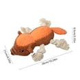 thumbnail image 3 of Horivan Pet Sounds Squeaky Dog Toy with Rope Core Interactive Plush Chew Toy for Aggressive Chewers Tug of War Fetch Play Durable for Large Breed Dogs Puppy Teething Relief Boredom Buster, 3 of 6