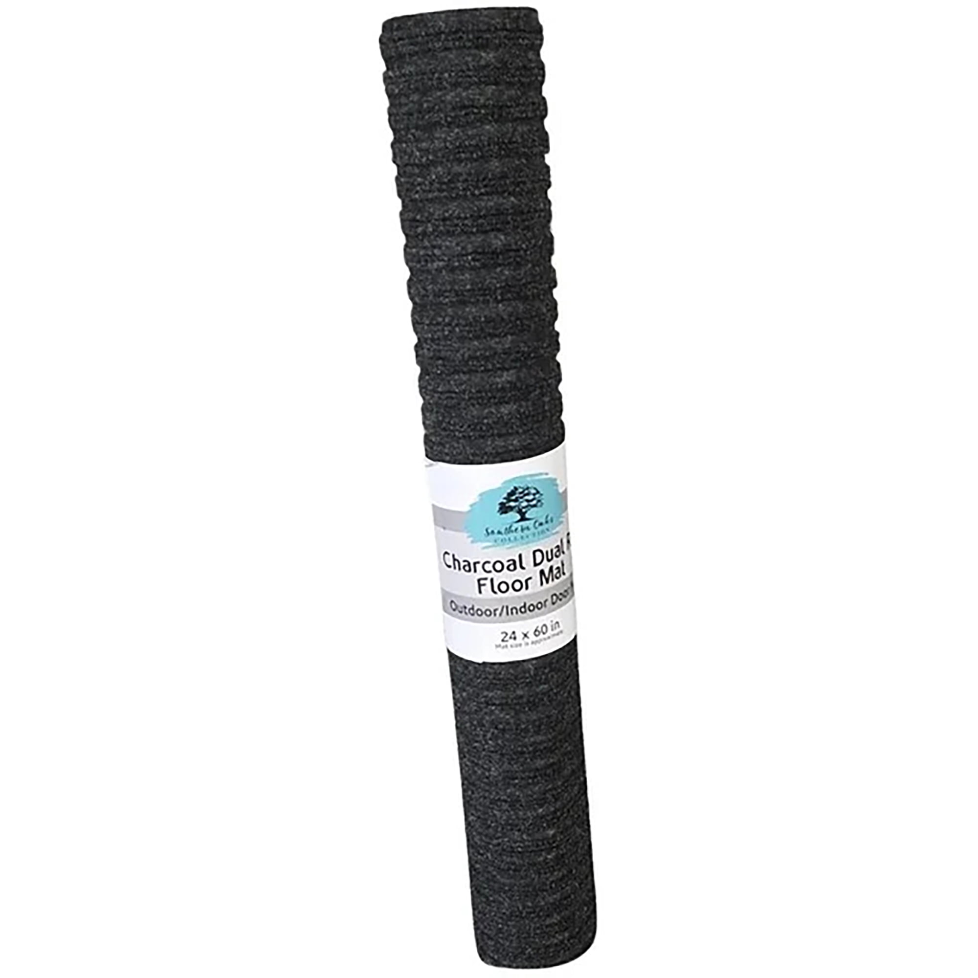 Sports Licensing Solutions 24 in. W X 60 in. L Black/Gray Polyester Utility Mat