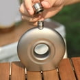 thumbnail image 6 of Lylong 180Ml Pure Ti Wine Flask With Funnel Ultralight Flask Wine Bottle For Camping, 6 of 8