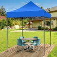 thumbnail image 3 of SANOPY 6x6 Ft Heavy Duty Canopy Tent,Pop up Commercial Tent, Outdoor Party Camping Tent,with Carry Bag,Blue, 3 of 8