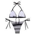 thumbnail image 3 of Afdoent Women's Bikini Sets Bikini Swimsuit Women Swimwear Push Up Bikini Set Thong Brazilian Bathing Suit Beach Wear 2026 Retro Swimsuit, 3 of 9