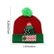 thumbnail image 3 of xihome Gorro navideño LED con diseño de Pap Noel iluminado, gorro de invierno de acrlico tejido para fiestas navideñas y proteccin para las orejas en climas fros, 3 of 6