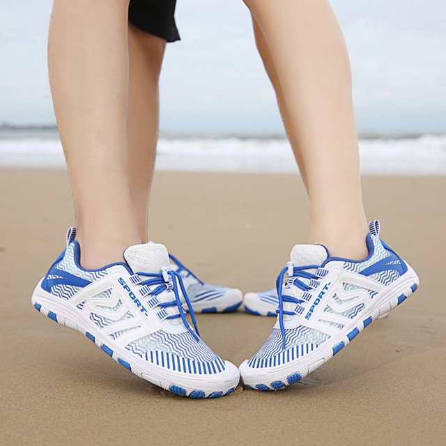 Zapatos Acuáticos Aqua Shoes Zapatillas de buceo transpirables Suministros al aire libre Zapatos de vadeo para mujeres Hombres DQrwqpou Para Estrenar