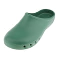thumbnail image 4 of Zapatos de cocina antideslizantes, zapatos de trabajo de restaurante para chef enfermera - azul y verde y EU 38-39 Colcomx Zuecos de trabajo antideslizantes, 4 of 8