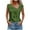 Green, variant on Summer Tops For Women 2025 Going Out Tops For Women Lace UpWhite Tshirts Shirts For Women Thick CottonPlus Size Button Down Blouses For Women 3XWomen'S T Shirts Graphic Vintage