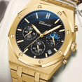 thumbnail image 4 of EXPLOJOY Luxury Business Watch for Men – Quartz Movement, 30M Waterproof, Relogio Design, 4 of 9