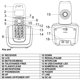 thumbnail image 5 of de telefonía inalámbrica Aliable con 3 líneas Soporte de Pantalla Conexión de 5 Auricular Bloqueo de Llamadas Llamadas Manos Libr Confereia por intercomunicador 16 Idiomas, 5 of 5