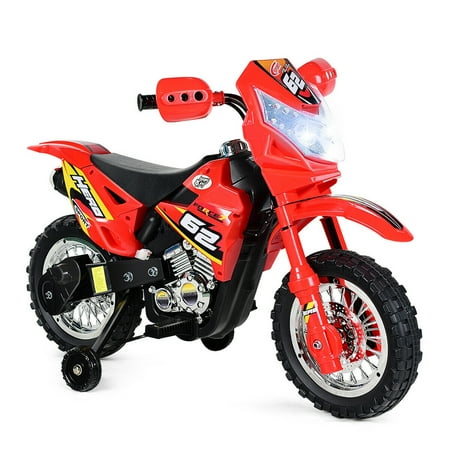 ride 6v battery motorcycle wheel powered toy electric training
