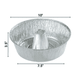 thumbnail image 2 of VeZee 10-Inch Aluminum Tube Pans – Versatile, Durable & Disposable Baking Solution- 25 Counts, 2 of 4