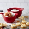 thumbnail image 4 of KitchenAid 7-Piece Nesting Plastic Mixing Bowls Set and Prep Bowls with Lids, Empire Red, 4 of 7