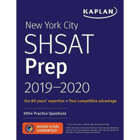 Pre-Owned New York City Shsat Prep 2019-2020: 900+ Practice Questions (Paperback) 1506249515 9781506249513